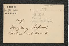Nachlass Franz Steindachner, Brief von N. Post an Franz Steindachner (08.08.1905), Inv.Nr. 404.02, Seite 21